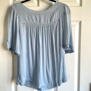 Light blue blouse